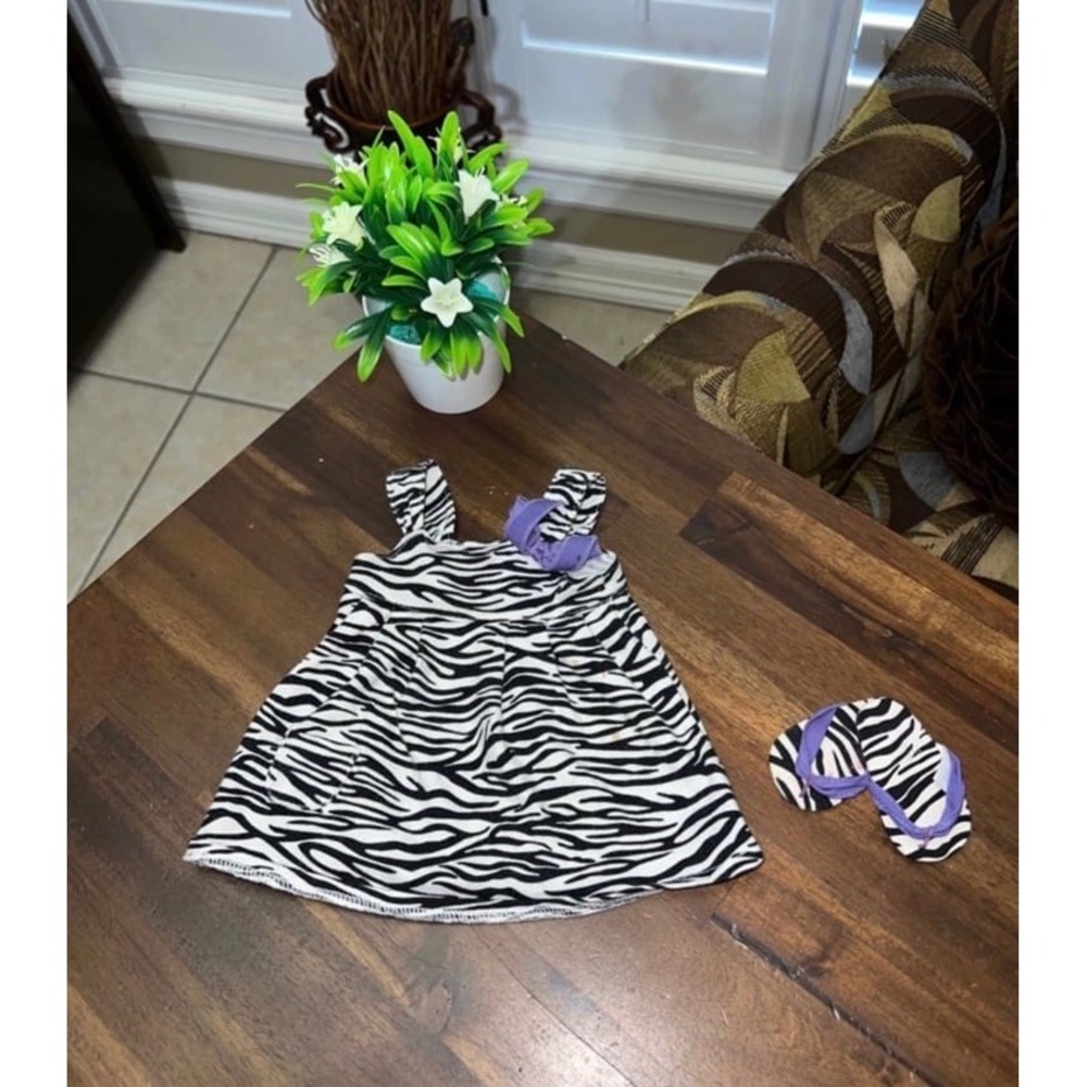 American Girl Safari Sundress and Sandals